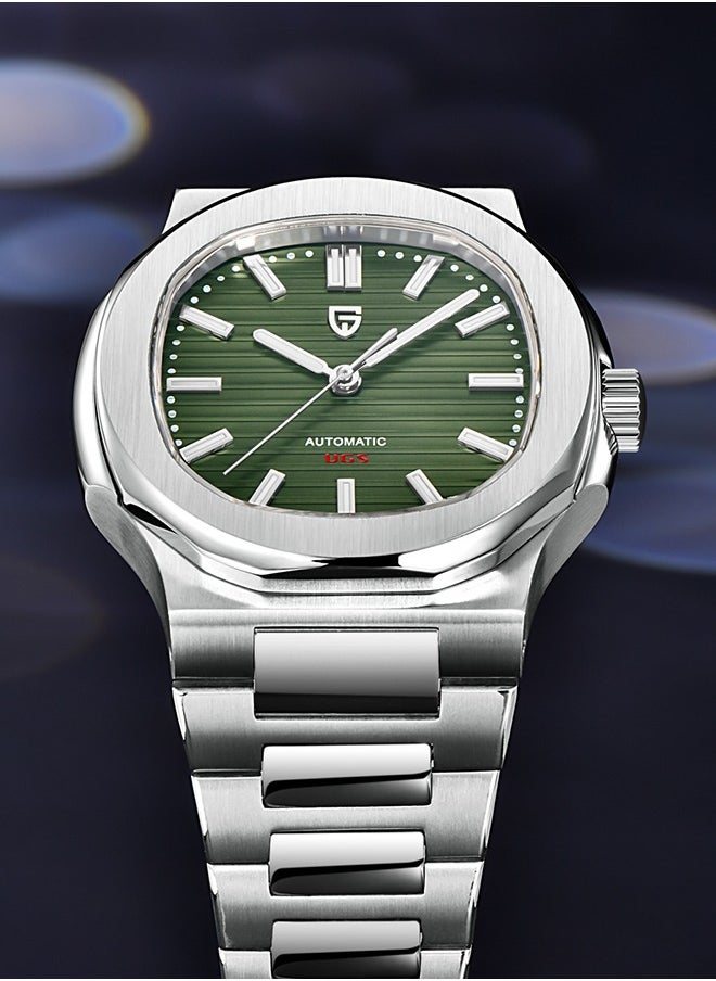 Men's Automatic Watches ST16 Self Winding Movement Stainless Steel Constructions 100M Waterproof Men Fashion Sport Watch