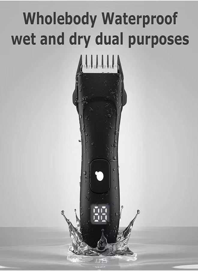 Hair Cutting Machine Professional Beard Trimmer Electric Shaver for Adults Body Hair Shaving IPX7 Waterproof Safety Razor Clipper