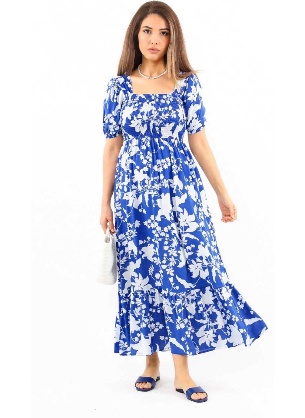 Floral Off-Shoulder Dress