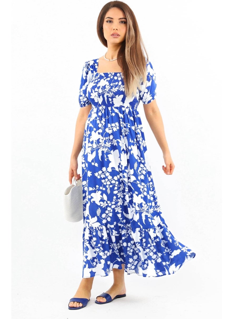 Floral Off-Shoulder Dress
