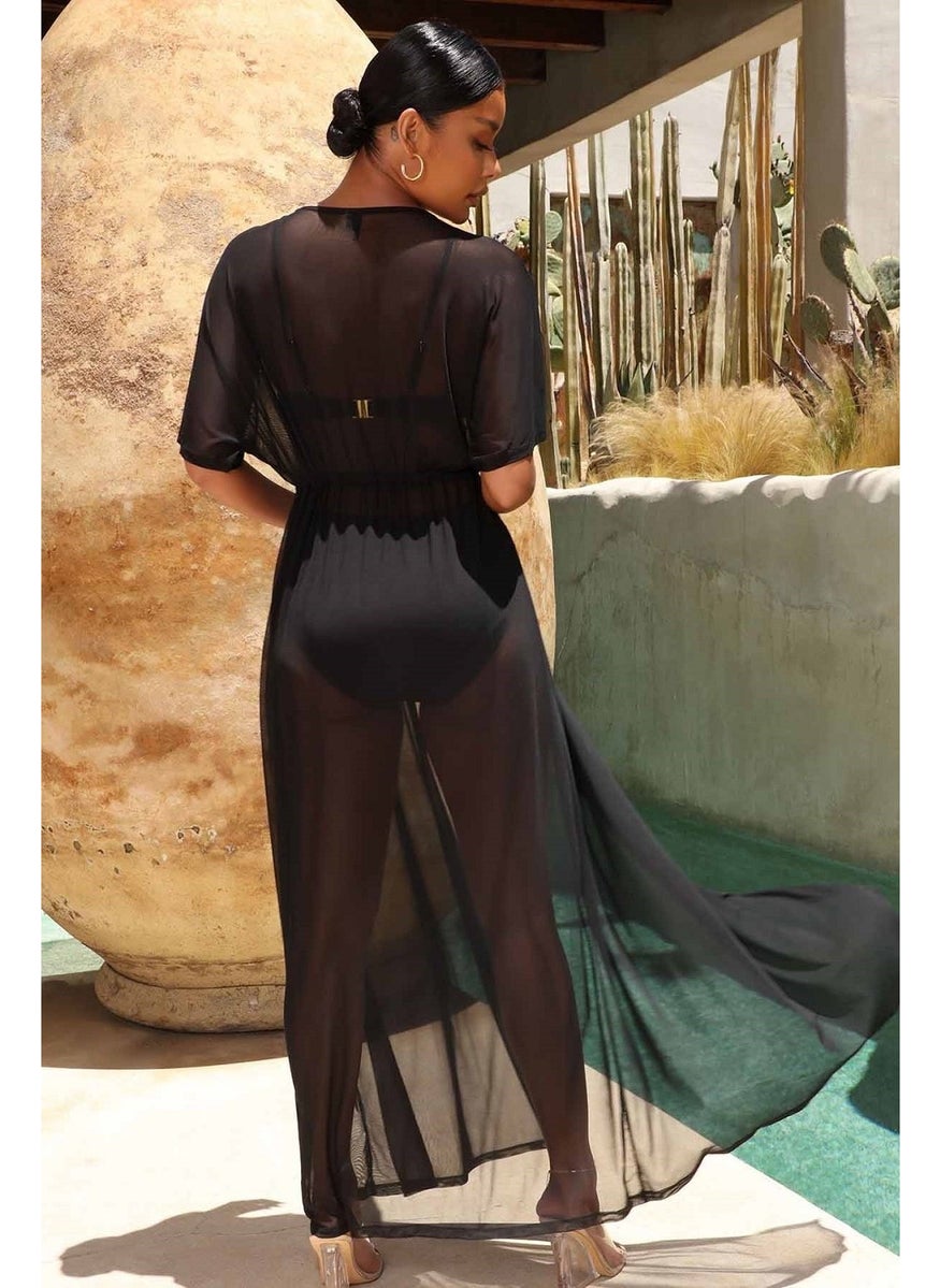 Tulle Pareo Beach Dress