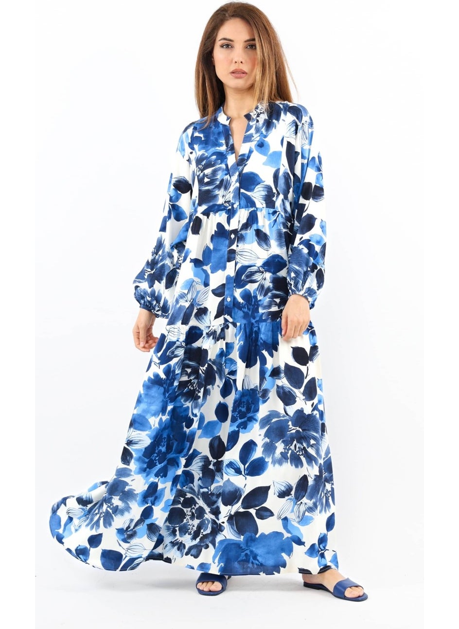 Floral Tiered Dress
