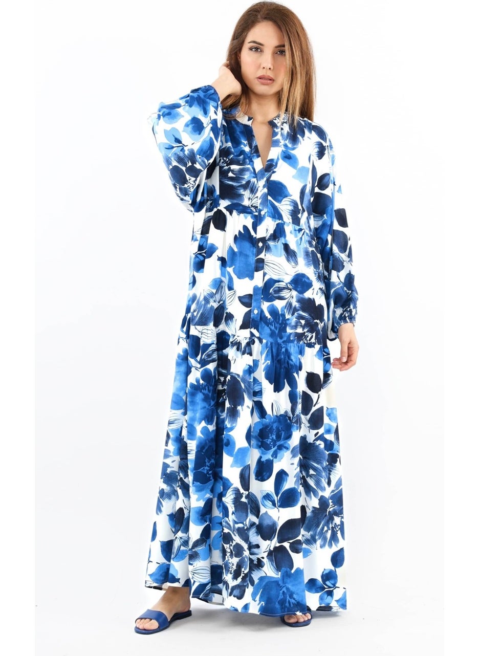Floral Tiered Dress