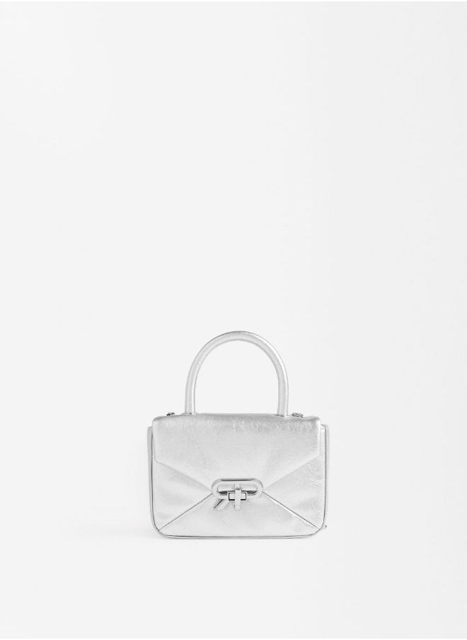 Hand Bag EMAN Silver