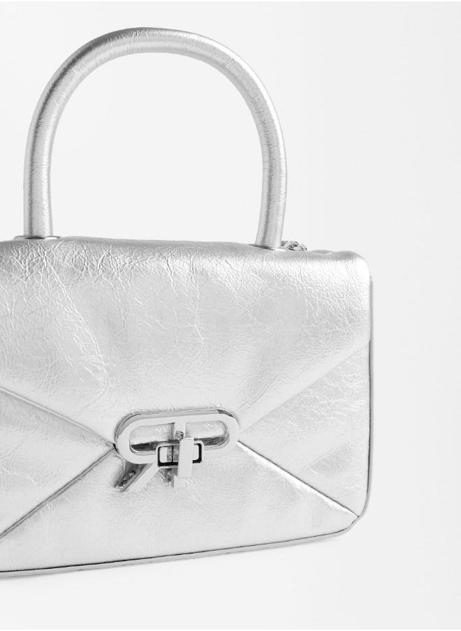 Hand Bag EMAN Silver