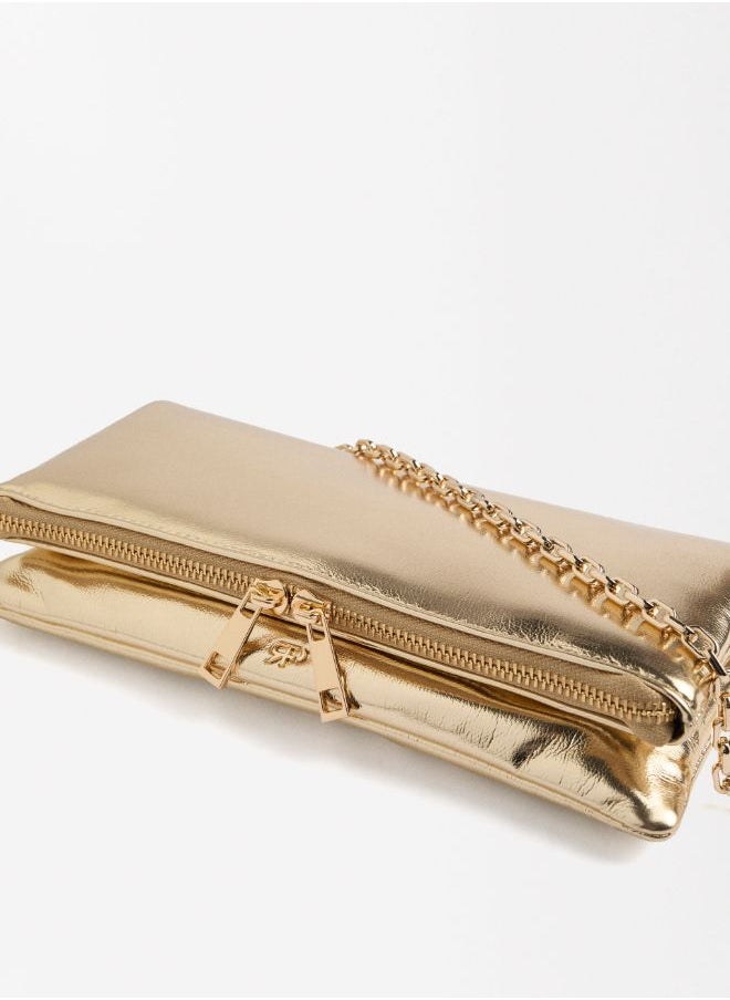 METALLIC PARTY CLUTCH