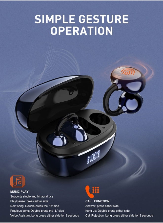 Wireless Stereo BT Open Earphones Wireless In-Ear