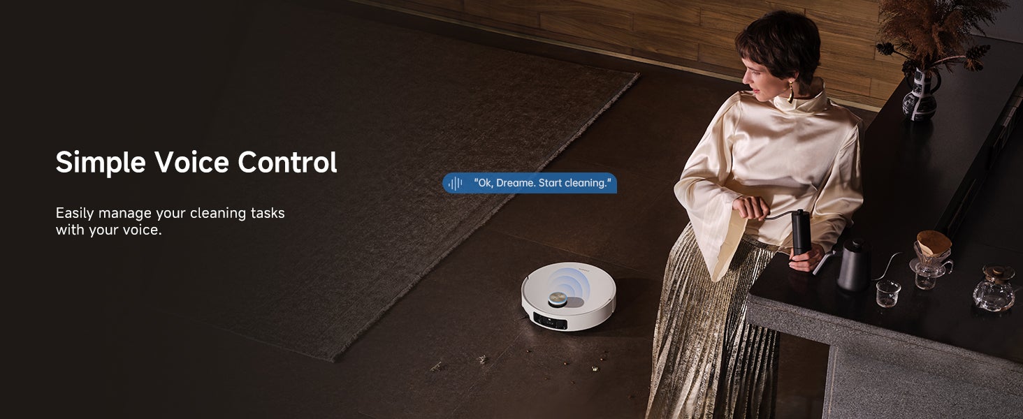 X50 Ultra Complete Robot Vacuum and Mop with Self-Cleaning, Liftable LDS, Clean under Low Furniture, Cross Barriers Up to 6cm, AI Camera, Up to 20,000Pa, Detangling Brush, Voice Control 75 W X50 Ultra White
