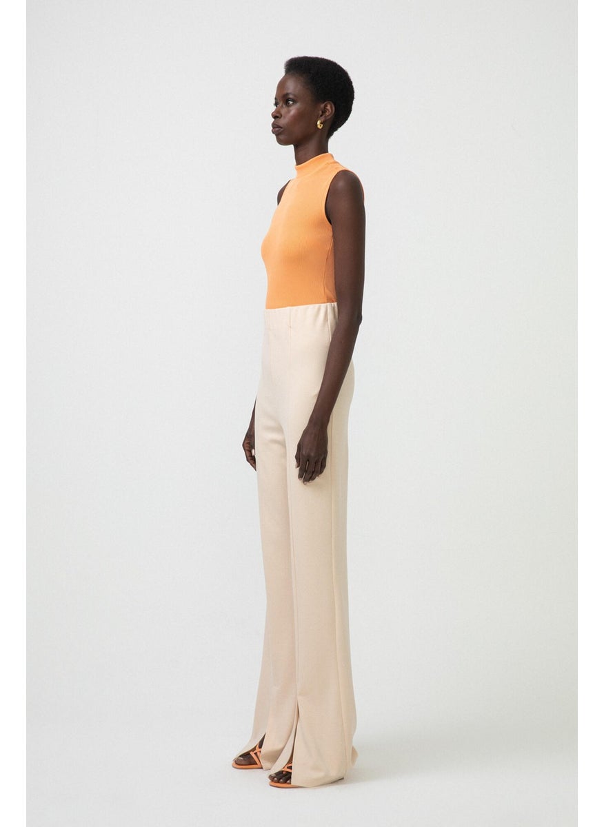 Prive Slit Steel Trousers