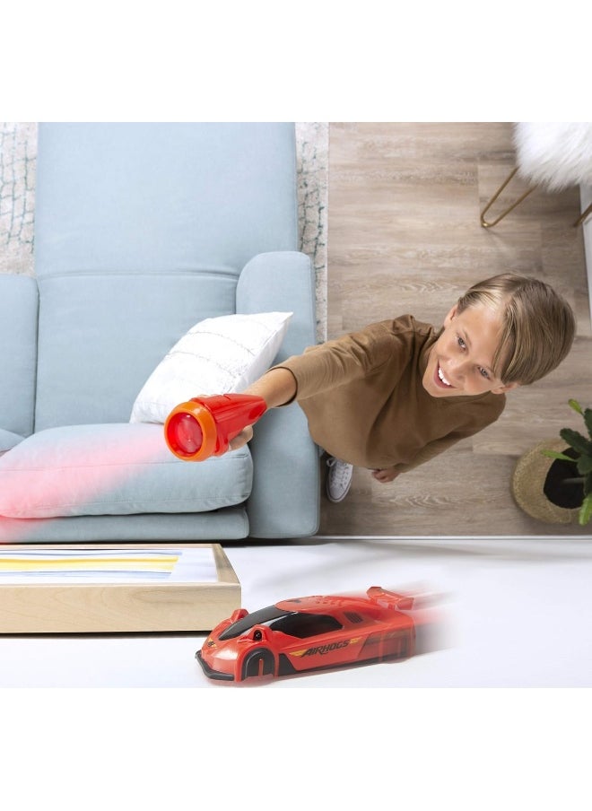 Air Hogs, Zero Gravity Laser, Laser-Guided Wall Racer, Wall Climbing Race Car, Red