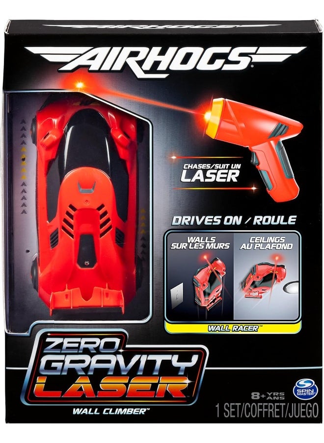 Air Hogs, Zero Gravity Laser, Laser-Guided Wall Racer, Wall Climbing Race Car, Red