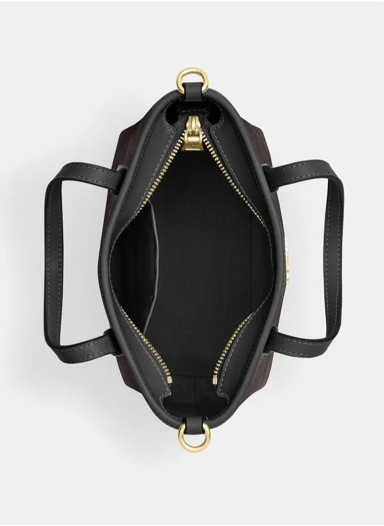 Coach City Mini Tote Bag In Signature Canvas
