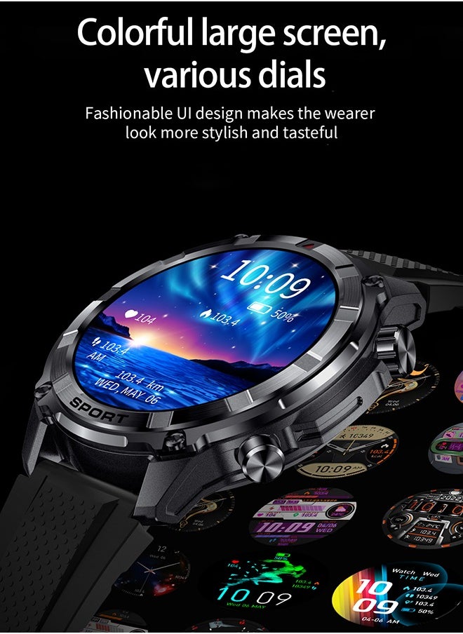 Rugged Smart Watch for Men- 1.52