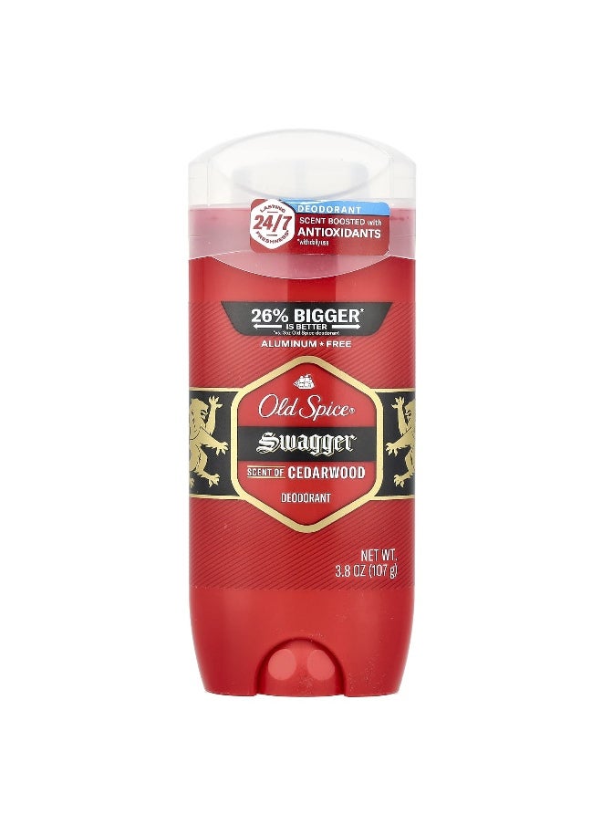 Old Spice, Swagger Deodorant, Cedarwood, 3.8 oz (107 g)