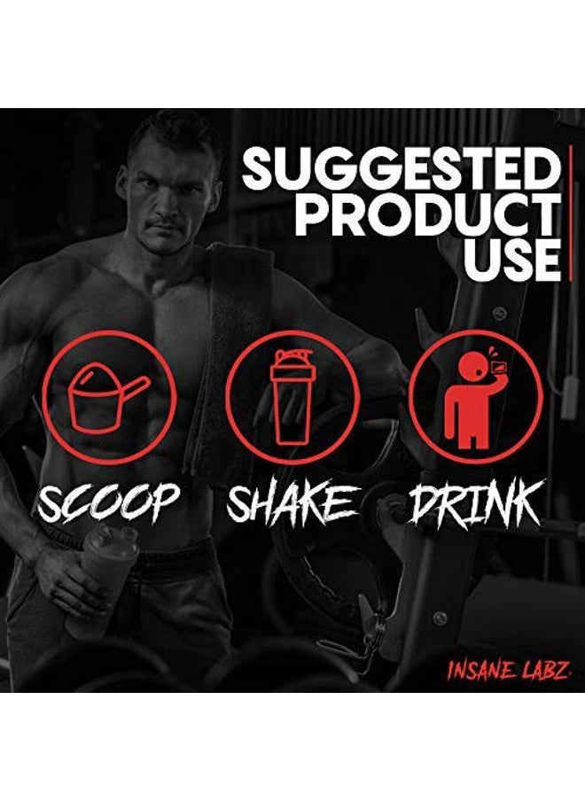 Psychotic Gold, High Stimulant Pre Workout Powder, Extreme Lasting Energy Focus, Pumps and Endurance with Beta Alanine, DMAE Bitartrate, NO Booster (35 Servings, Orange)