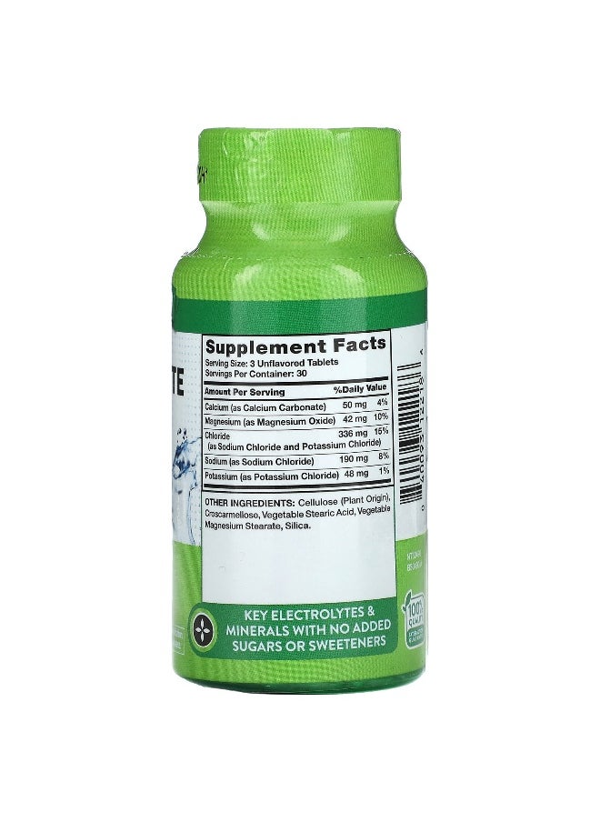 Nature's Truth, Electrolyte Hydration, Unflavored, 90 Tablets