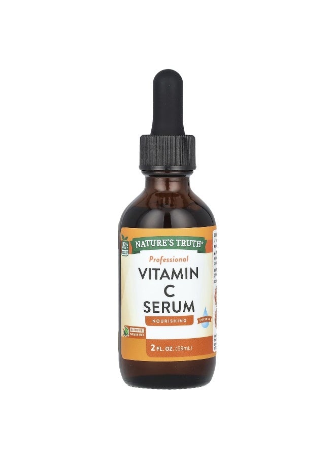 Nature's Truth, Vitamin C Serum, Topical Liquid, Unscented, 2 fl oz (59 ml)