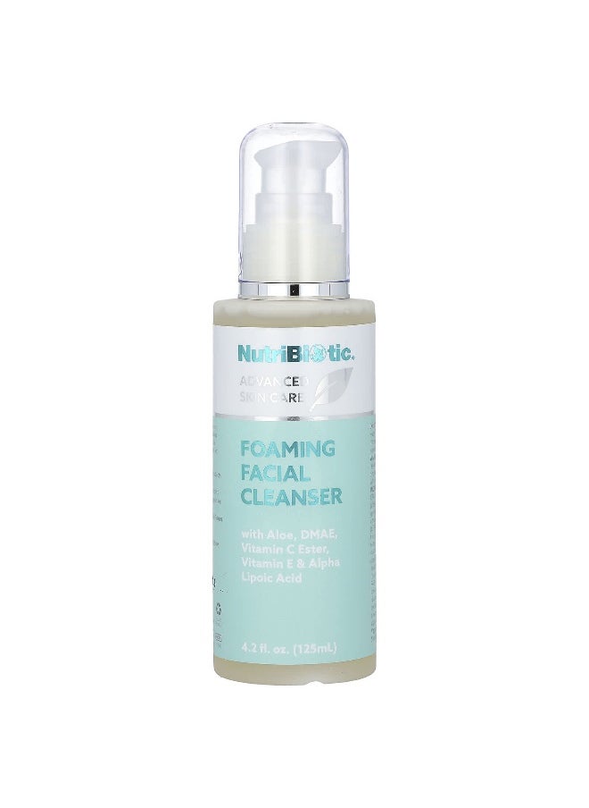 NutriBiotic, Advanced Skin Care, Foaming Facial Cleanser, 4.2 fl oz (125 ml)