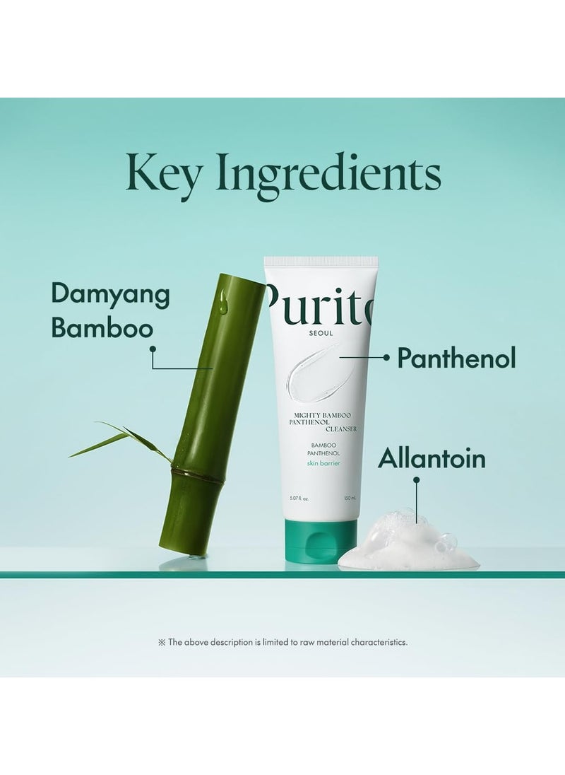 [Purito Seoul] Mighty Bamboo Panthenol Cleanser 150ml