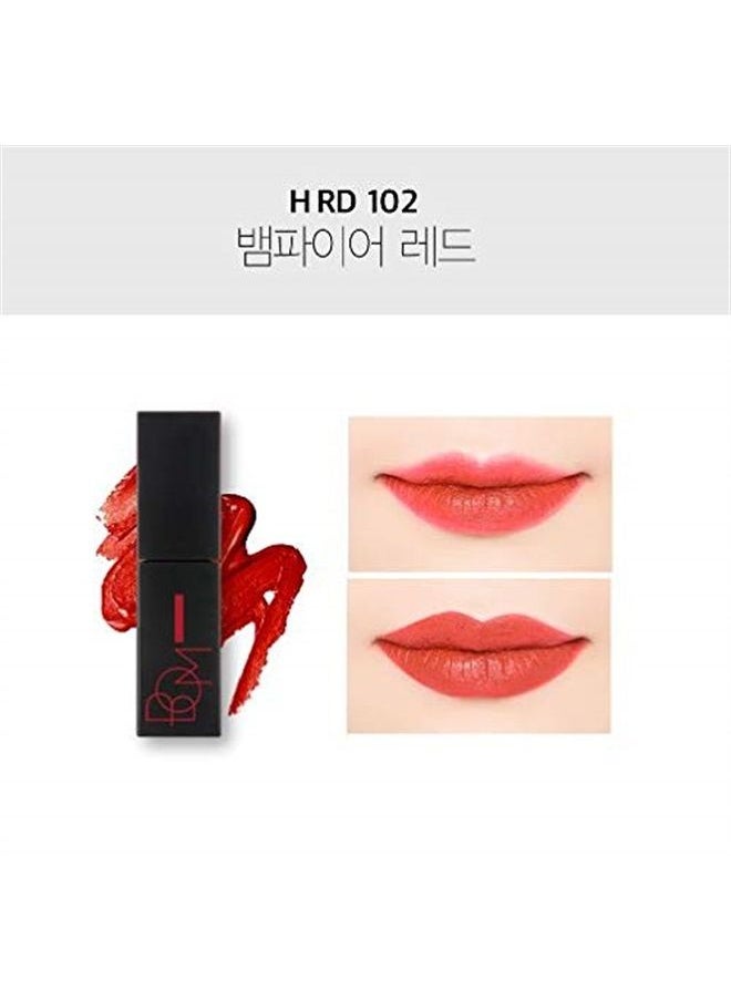 BOM MATT HOLIC TINT Long Lasting Lip Tint 8.5g - 5 Colors H RD102 VAMPIRE RED