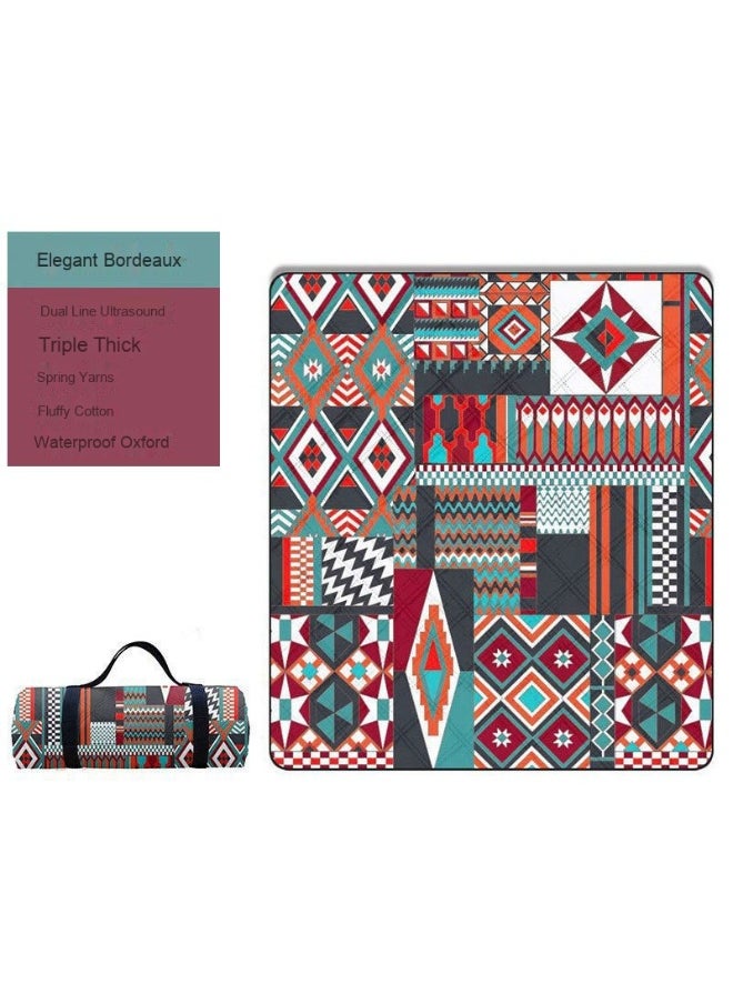 Outdoor Picnic Mat - Thickened Waterproof Portable Camping Blanket
