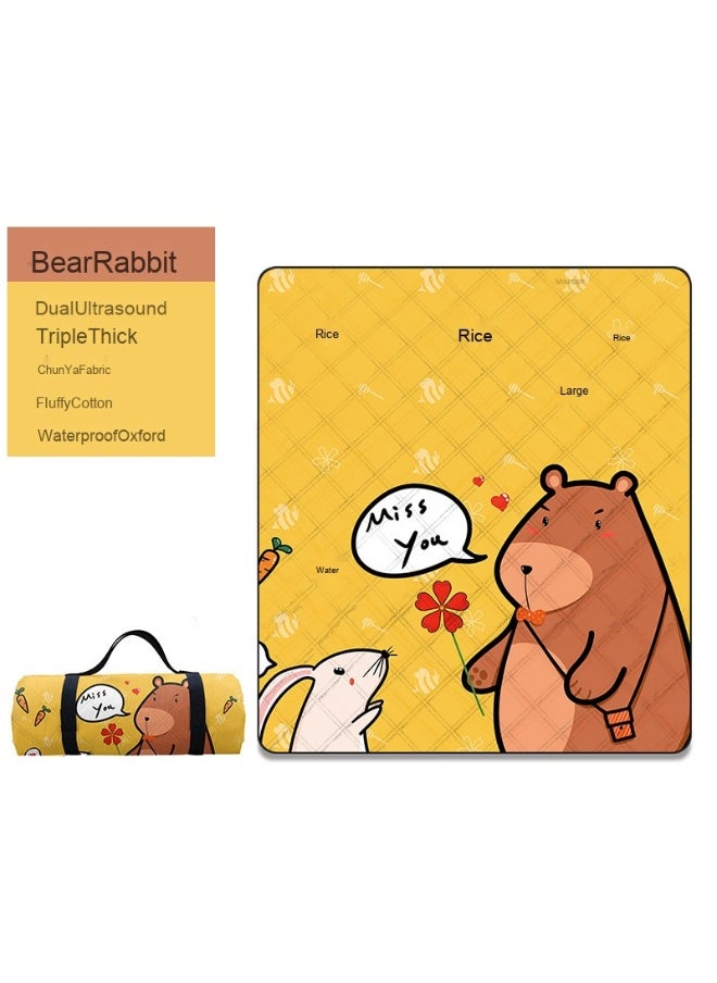 Outdoor Picnic Mat - Extra Thick Waterproof Portable Camping Blanket