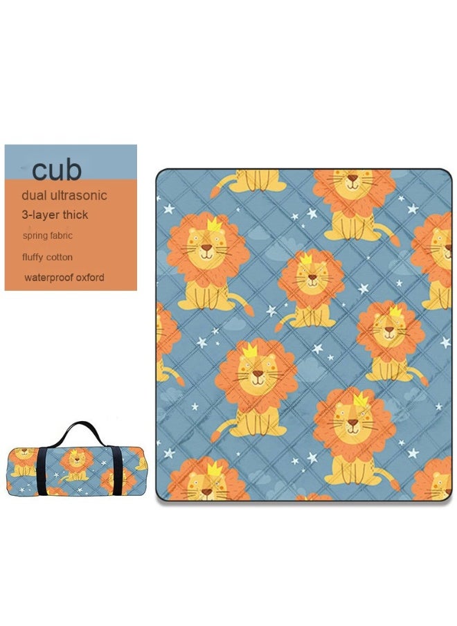 Outdoor Picnic Mat - Thickened Waterproof Portable Camping Blanket