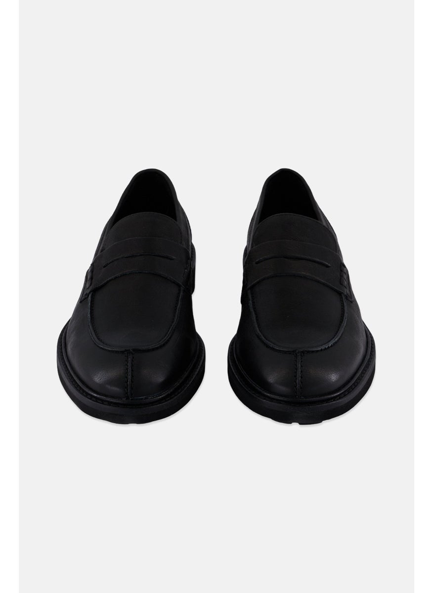 Men Slip On Casual Shoes, Black
