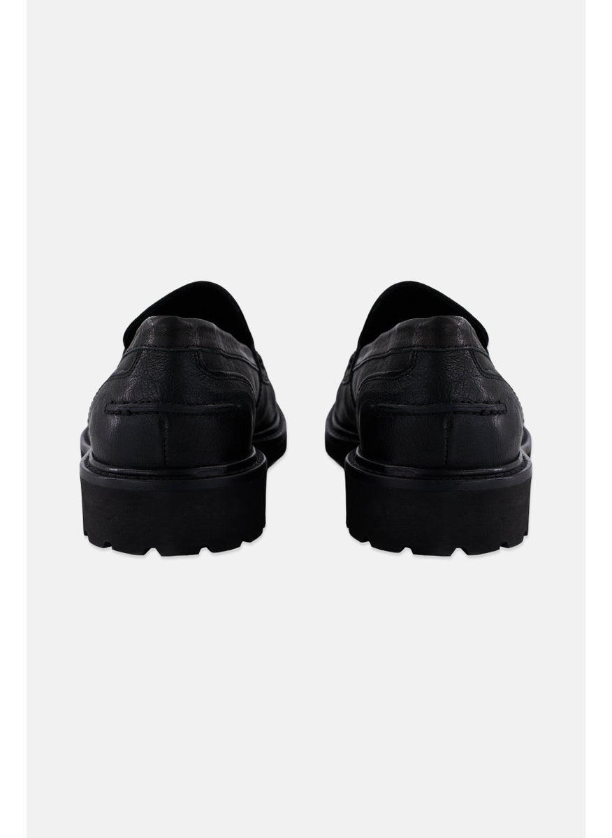 Men Slip On Casual Shoes, Black