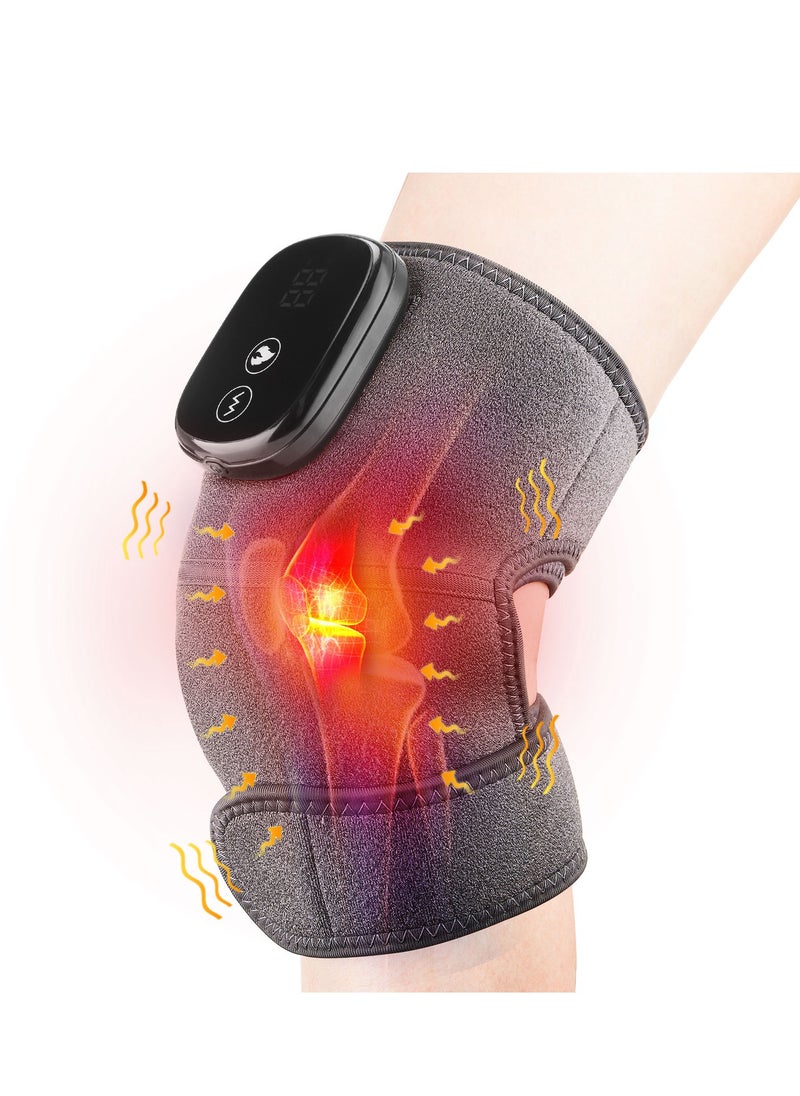 Electric heating massage knee and shoulder pads, intelligent infrared therapeutic device, wireless heating, multi-level temperature adjustment