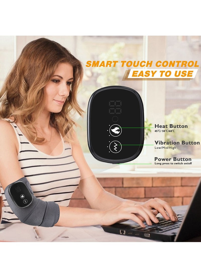 Electric heating massage knee and shoulder pads, intelligent infrared therapeutic device, wireless heating, multi-level temperature adjustment