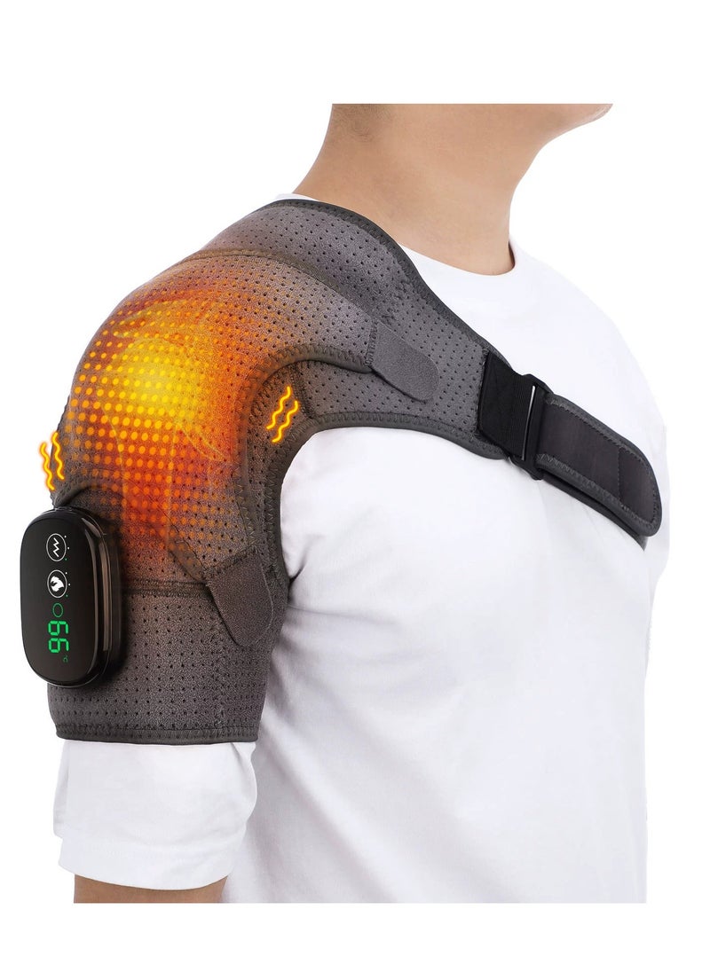 Heating massage shoulder pad, physical therapy massager, intelligent wireless adjustable temperature