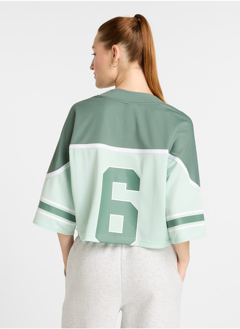 Mesh Logo T-Shirt