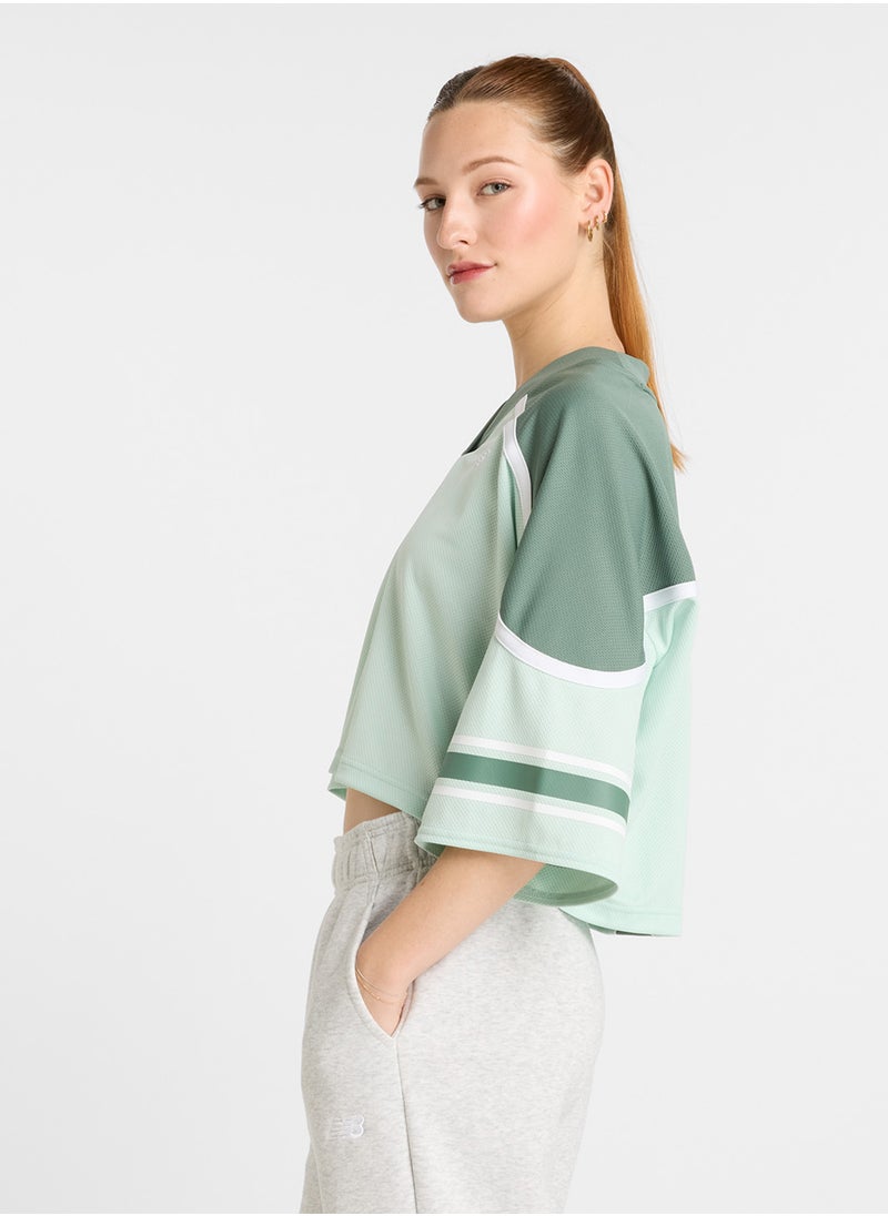 Mesh Logo T-Shirt
