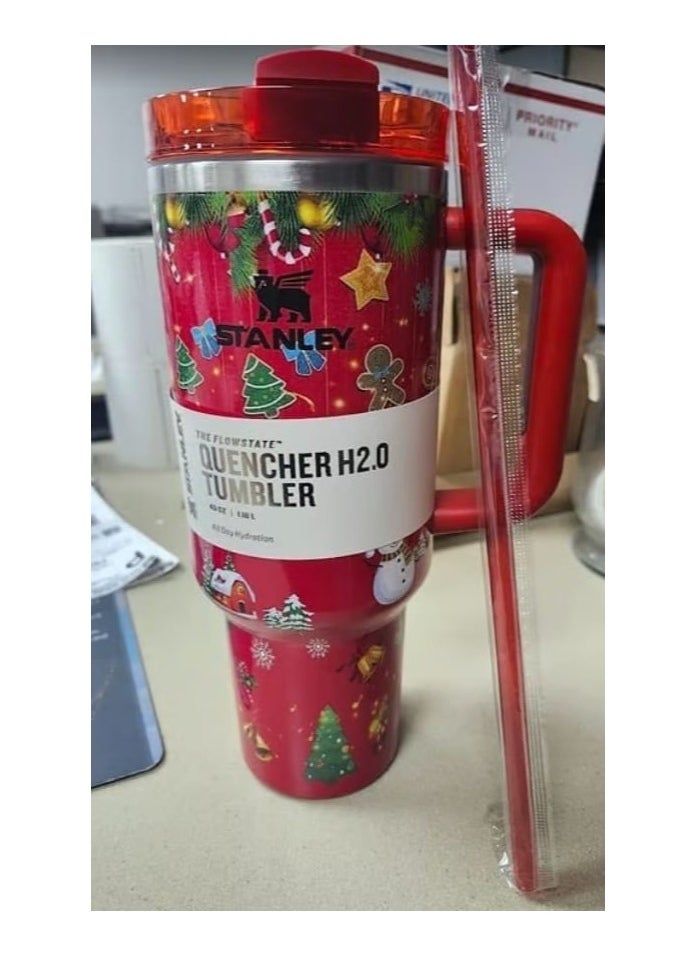 Quencher H2.0 FlowState Stainless Steel Vacuum Insulated Tumbler with Lid 40oz