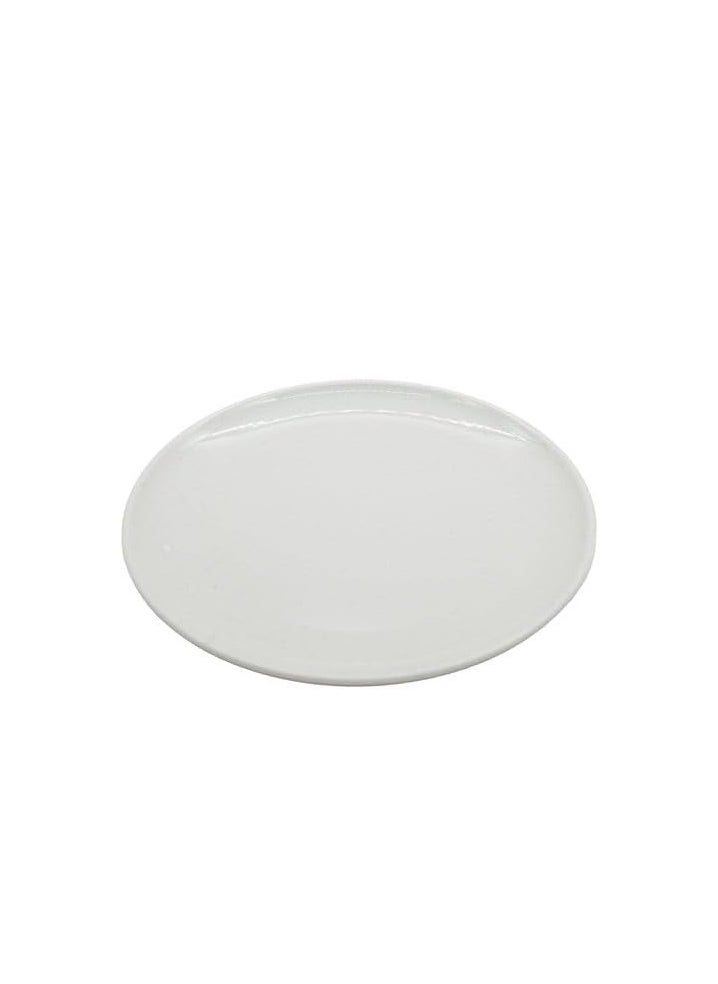 AKDC Melamine Coupe Plate Light Stone -14 Inch