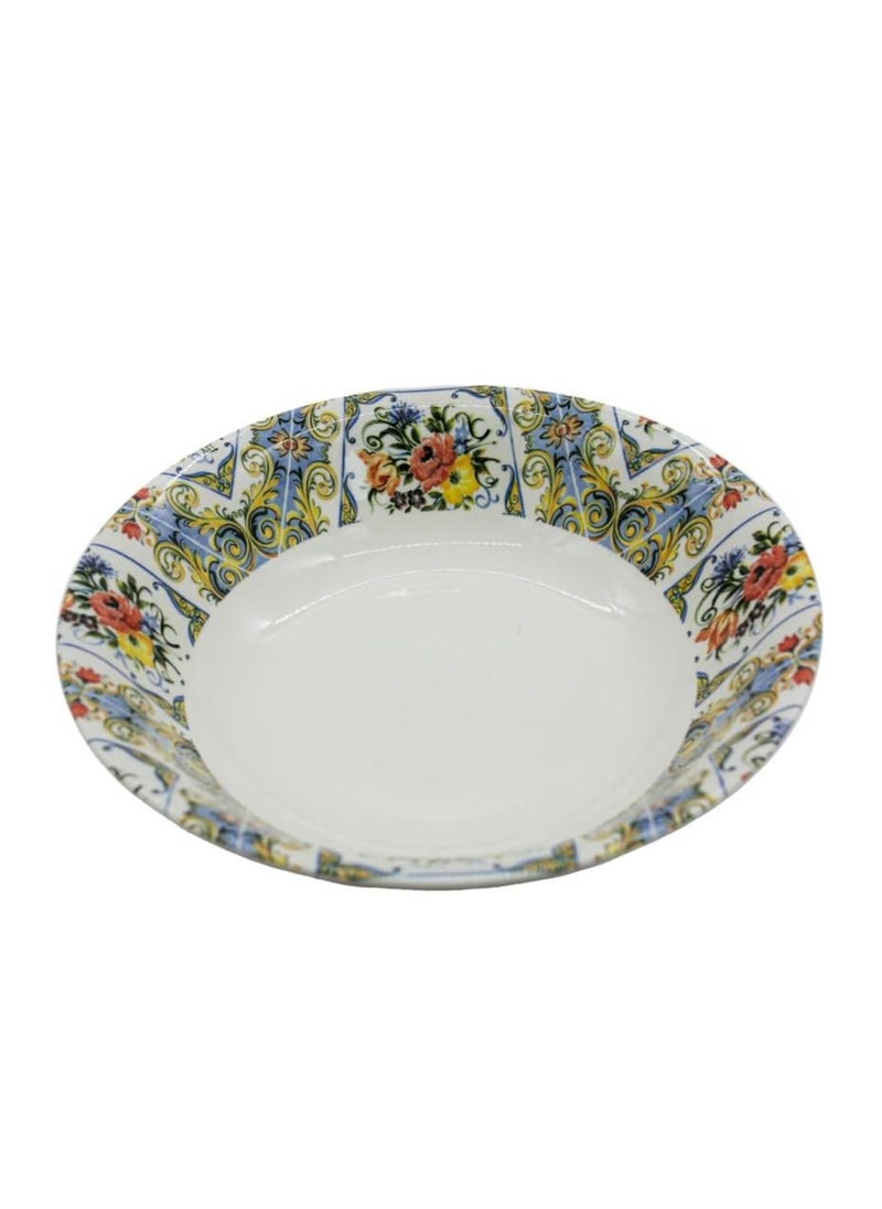 AKDC-Clayton Medieval Salad Bowl 23.3Cm Multicolor