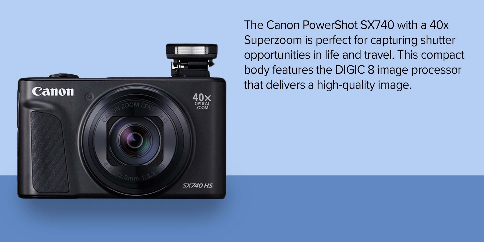 PowerShot SX740HS Digital Camera
