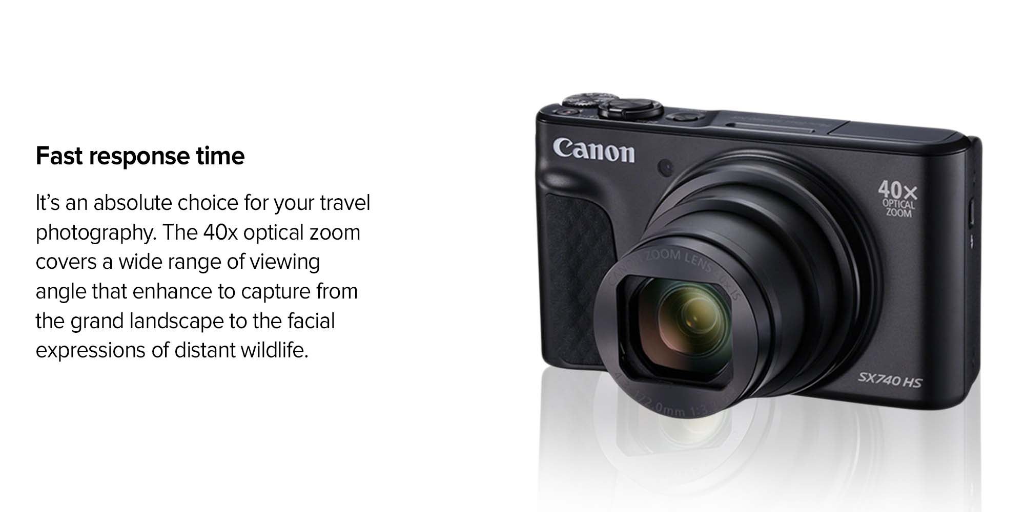 PowerShot SX740HS Digital Camera