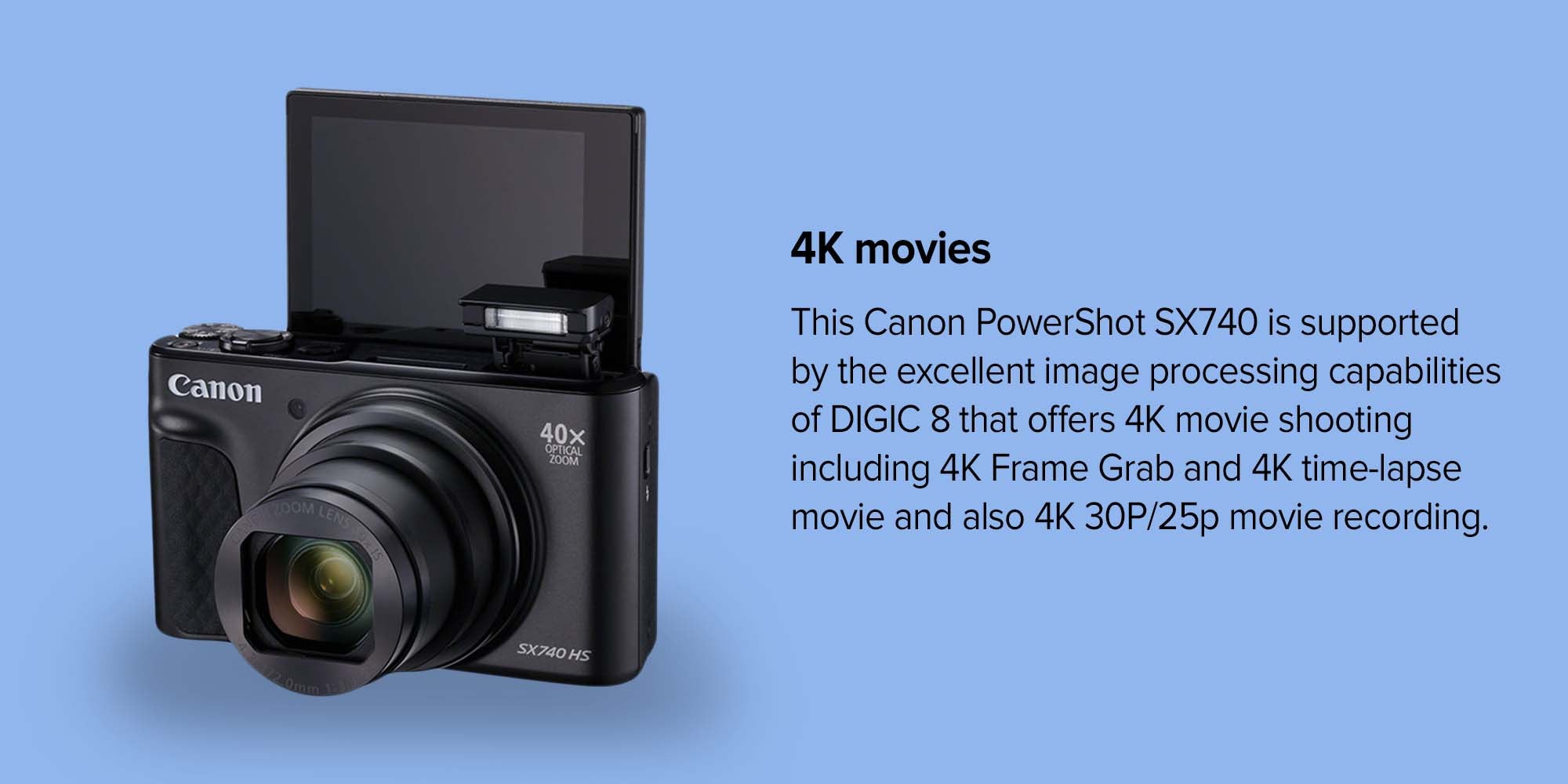 PowerShot SX740HS Digital Camera