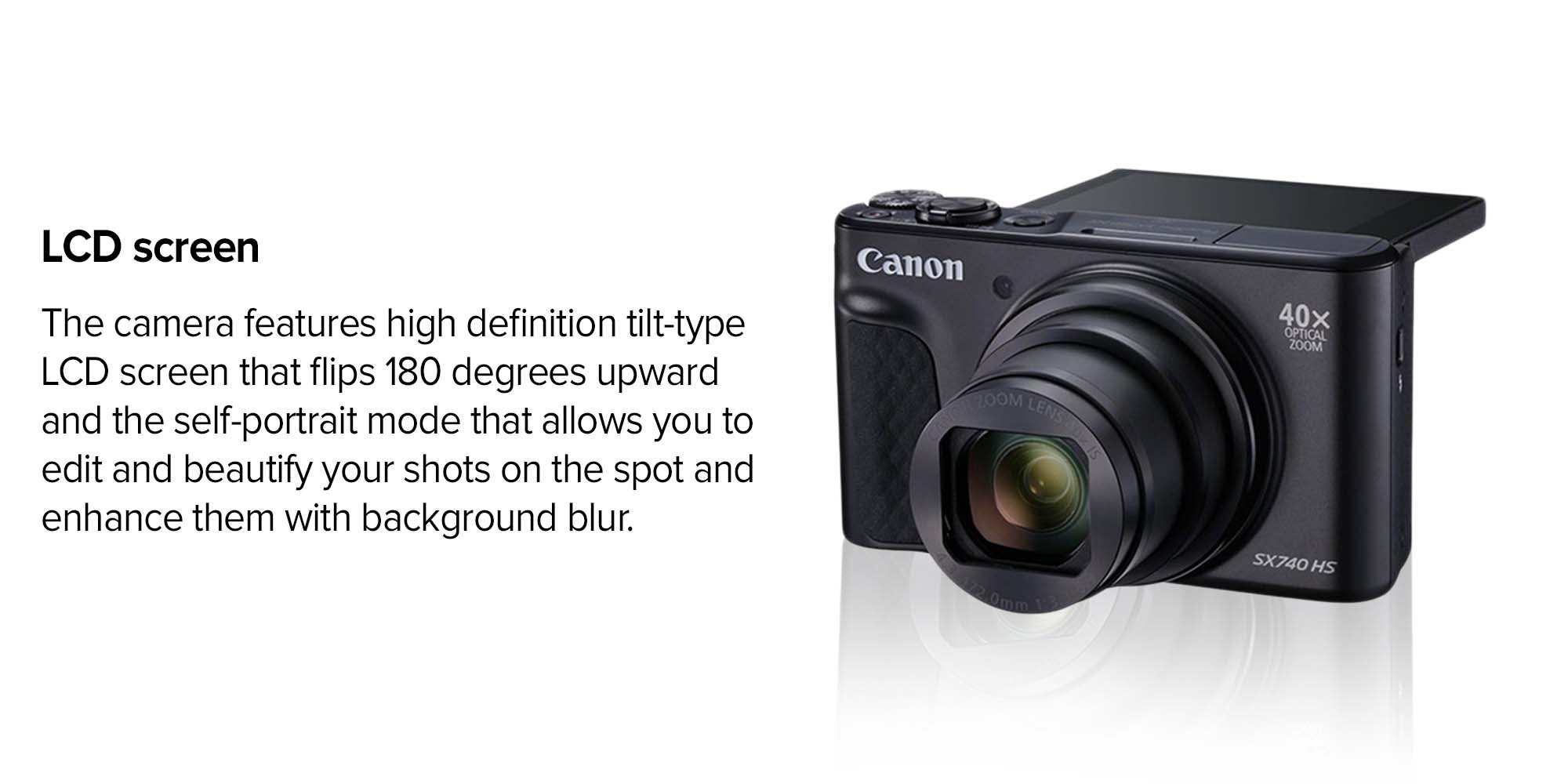 PowerShot SX740HS Digital Camera