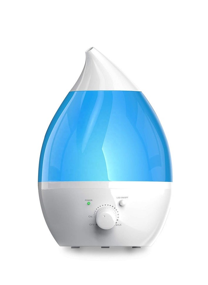 Cool Mist Humidifier for Baby with Diffuser Baby Humidifier for Bedroom, office，Nursery + Large Rooms, Quiet, Auto Shut Off, Runs +16hrs