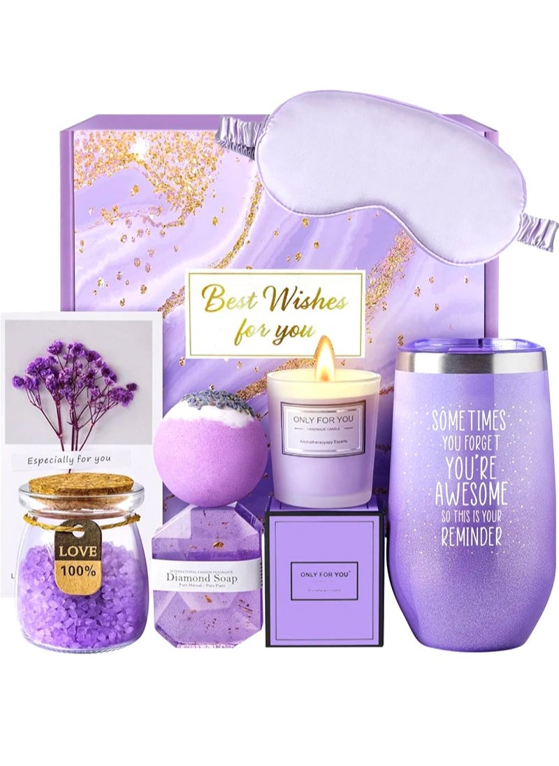 Gifts Set for Mother's Day, Birthday Gifts for Women, Relaxing Spa Gift Basket Set, Gifts for Mom Sister Best Friend Wife, Co worker Teacher Nurse Gifts for Women