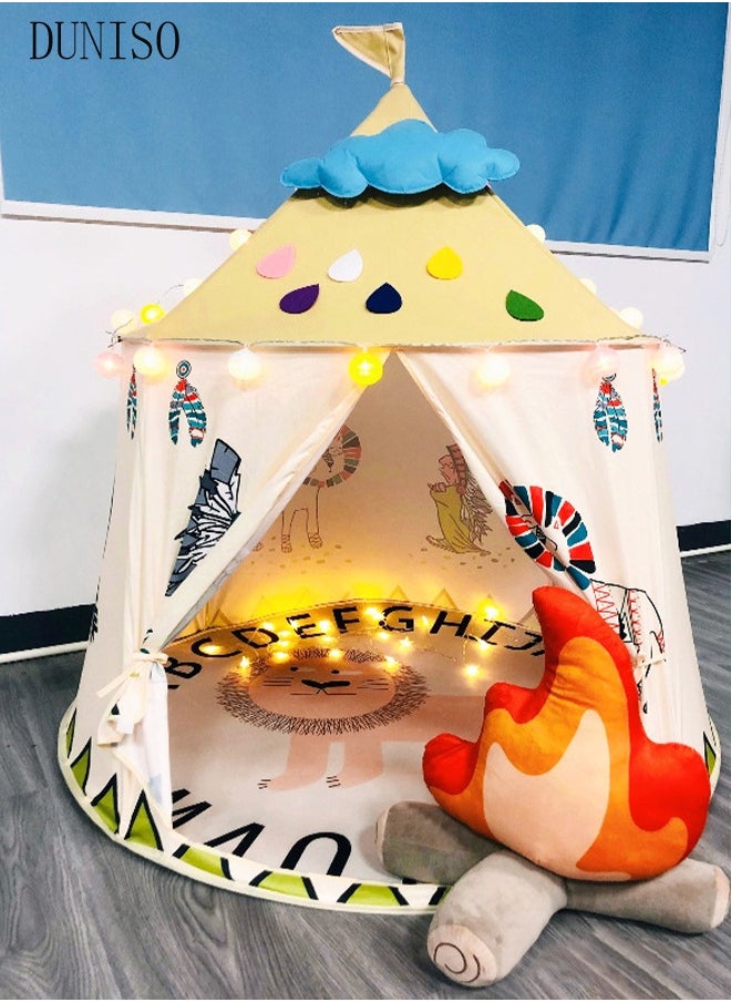 Kids Tent,Play Tent Playhouse for Kids Princess Castle Tent Gift Toys for Girl Play House for Toddler Children Indoor