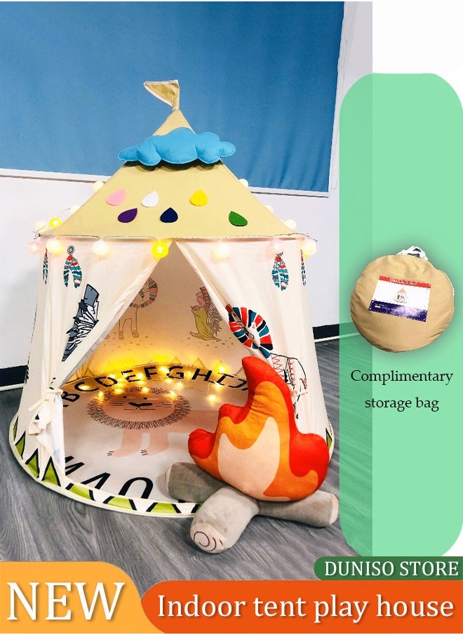 Kids Tent,Play Tent Playhouse for Kids Princess Castle Tent Gift Toys for Girl Play House for Toddler Children Indoor