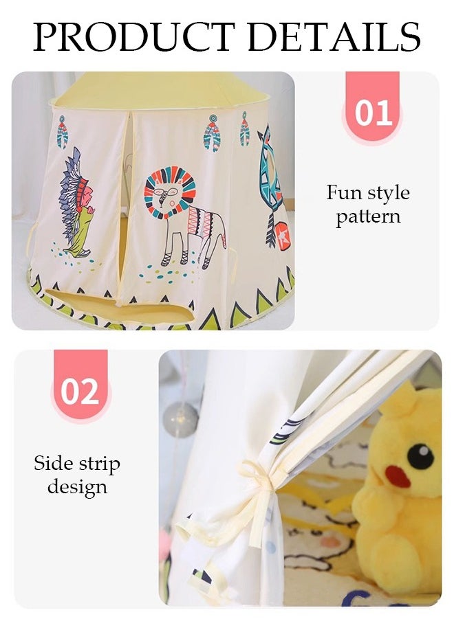 Kids Tent,Play Tent Playhouse for Kids Princess Castle Tent Gift Toys for Girl Play House for Toddler Children Indoor