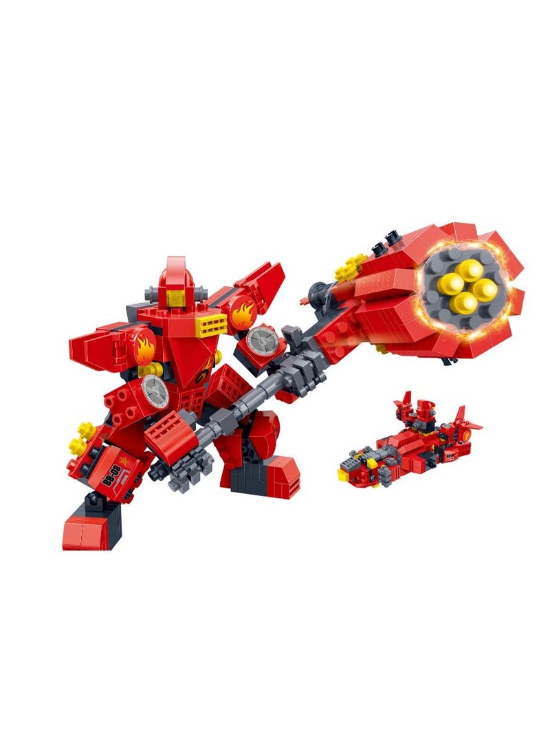 Banbao 2-in-1 Robot Mech II, 351 Pieces Building Blocks | Educational Toy Set | Building Brick Kit for Child Brain Development