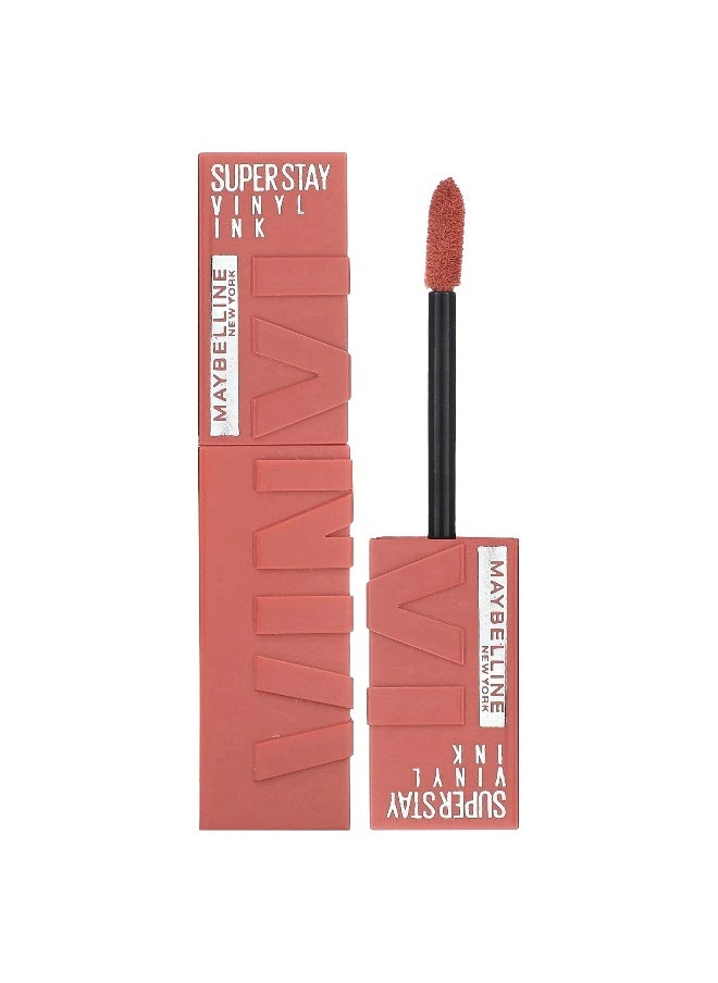 Maybelline, Super Stay, Vinyl Ink, 15 Peachy, 0.14 fl oz (4.2 ml)