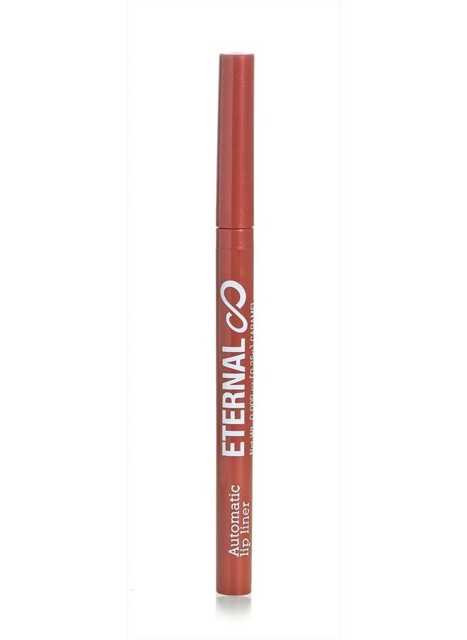 Automatic Twist Up Water Resistant Lip Liner – Easy Glide-on, Long Lasting and Non-Smudge Retractable Lip Pencil with Strong Pigments and Professional Creamy Matte Finish (Nude)