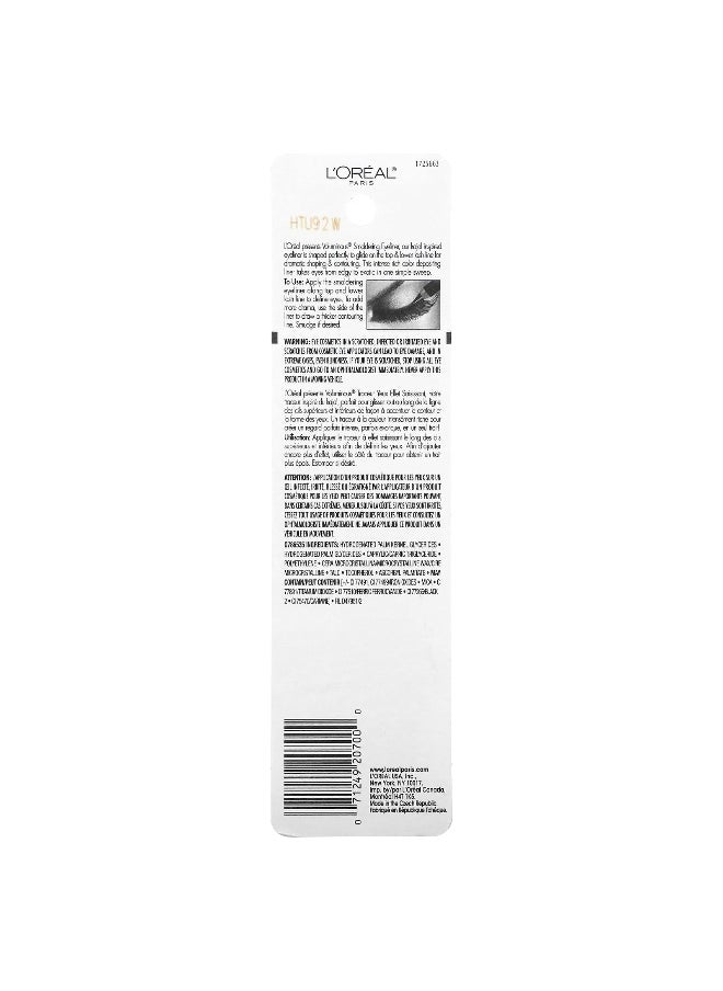 L'Oréal, Voluminous, Smoldering Wood Pencil Eyeliner, 645 Black, 0.087 oz (2.48 g)
